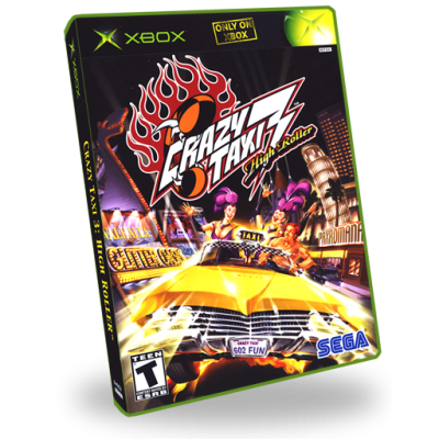 Crazy Taxi 3 High Roller3D Boxes Italic